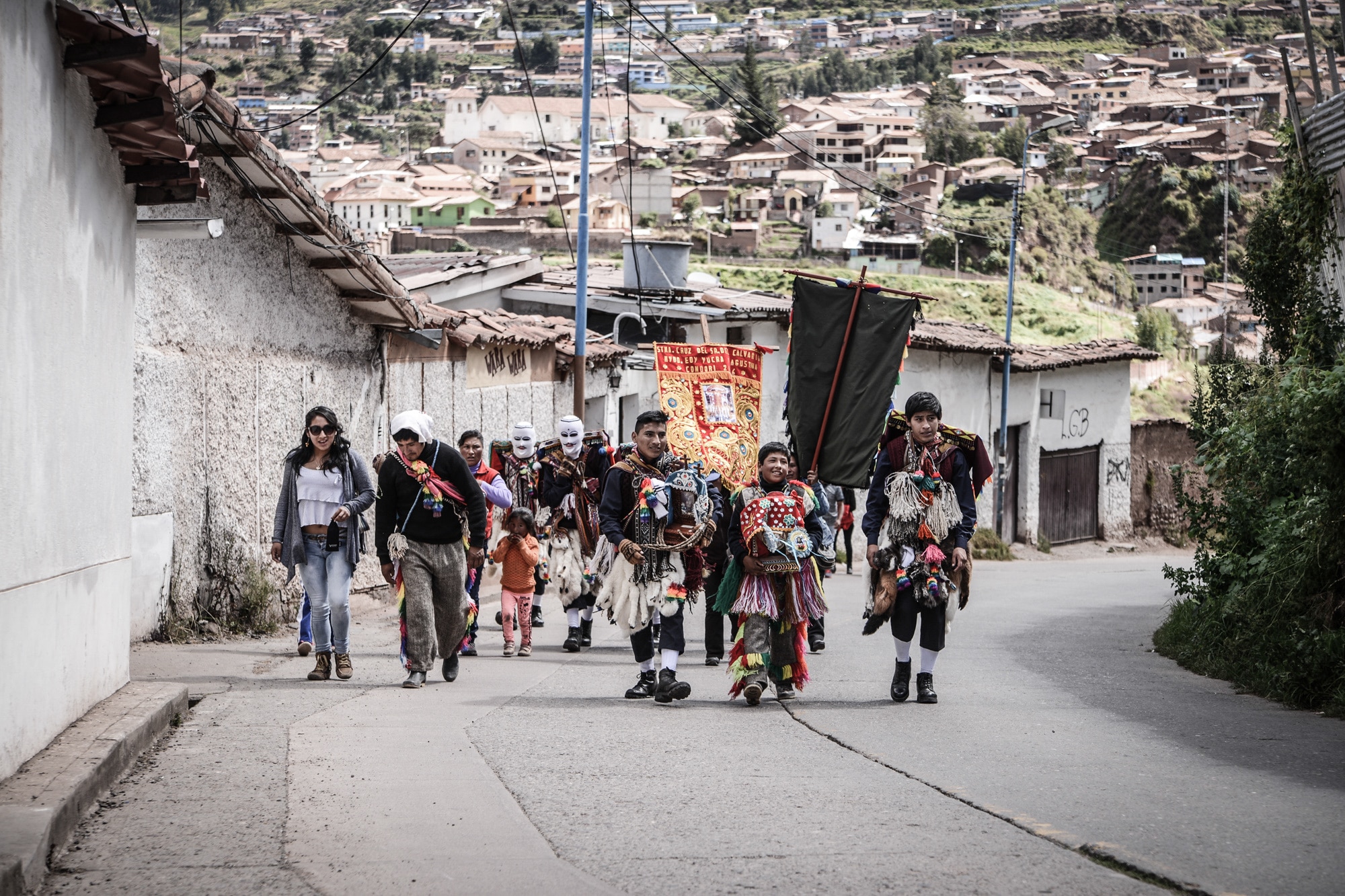 Cérémonie à Cuzco au Pérou