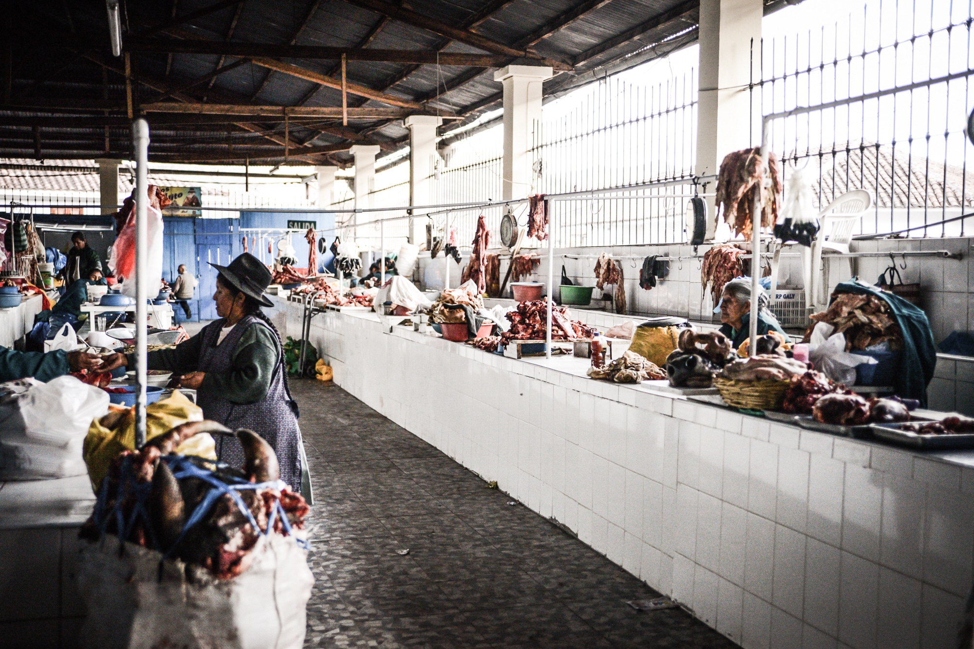 Le marché de Cuzco au Pérou