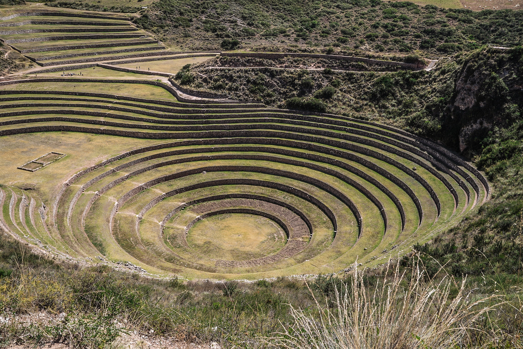 Le site archéologique de Moray au Pérou dans la vallée sacrée