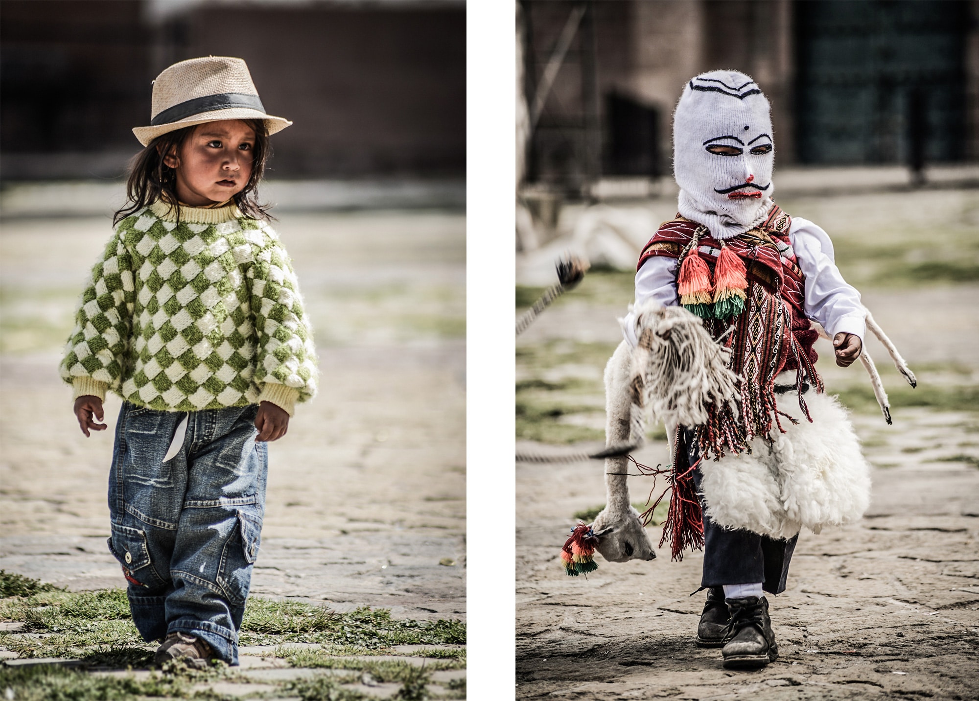 Enfants à Cuzco au Pérou