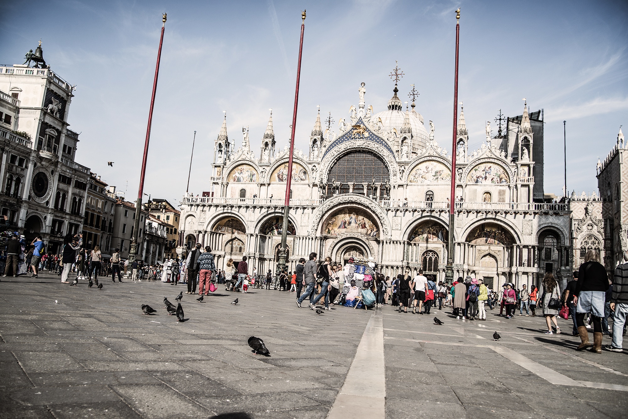 La basilique saint marc à Venise en Italie