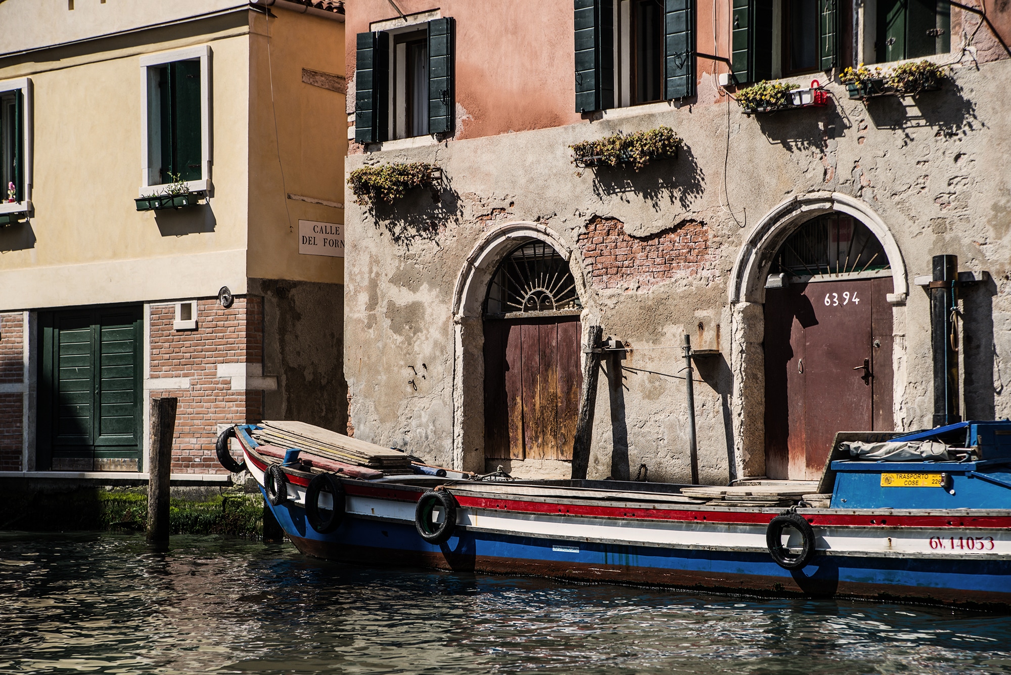 Gondole à Venise en Italie