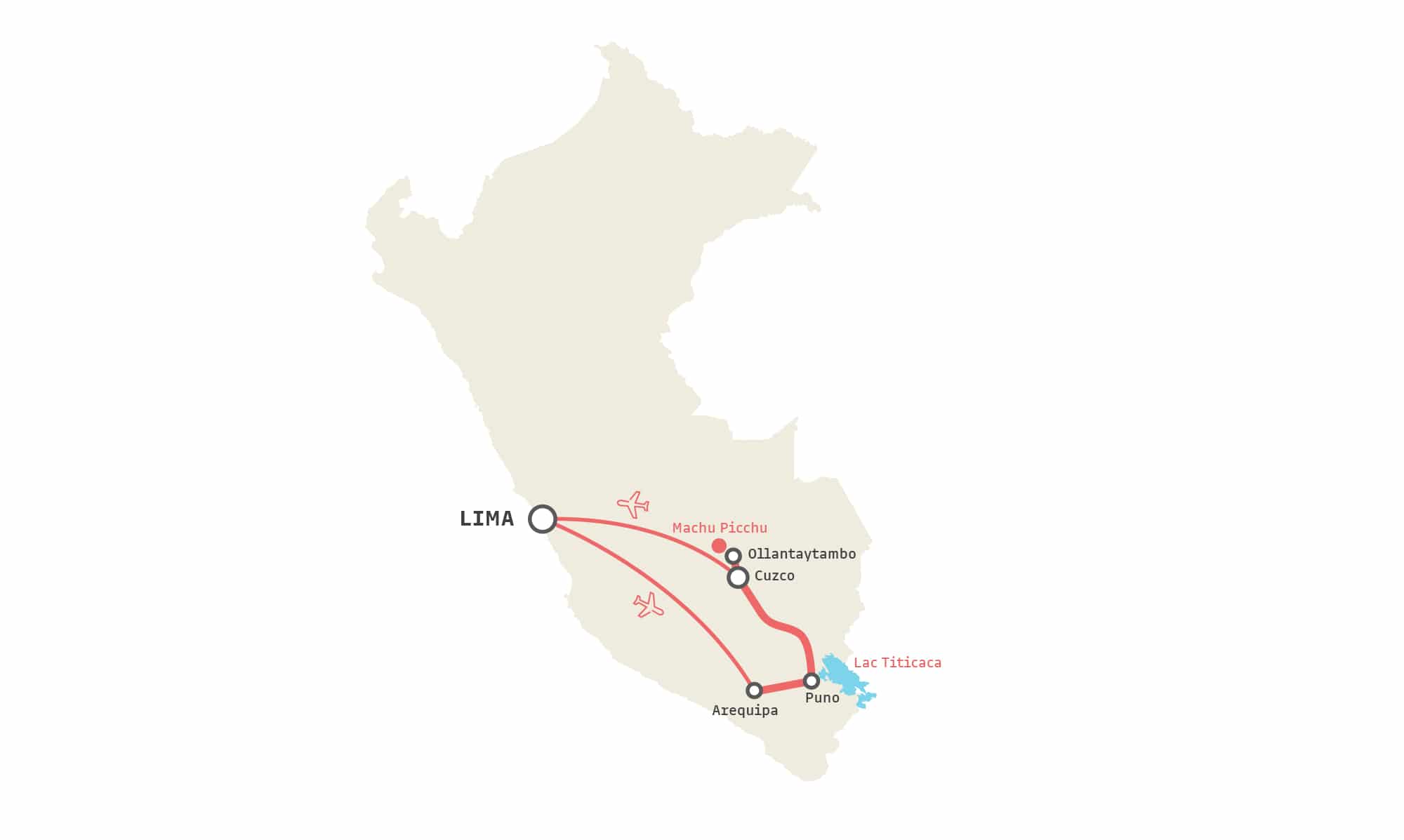 Itinéraire de 10 jours au Pérou