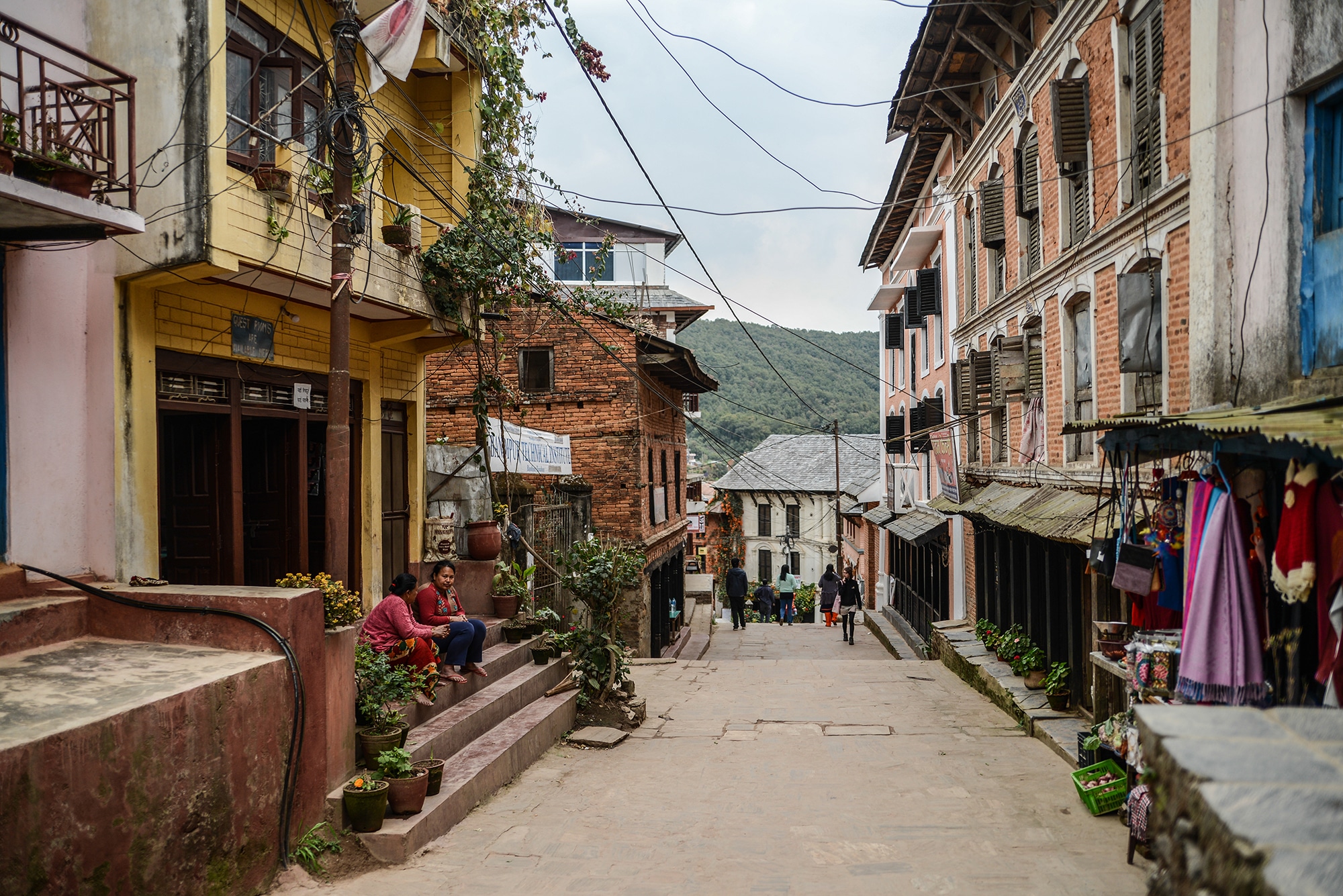 Le village de Bandipur au Népal
