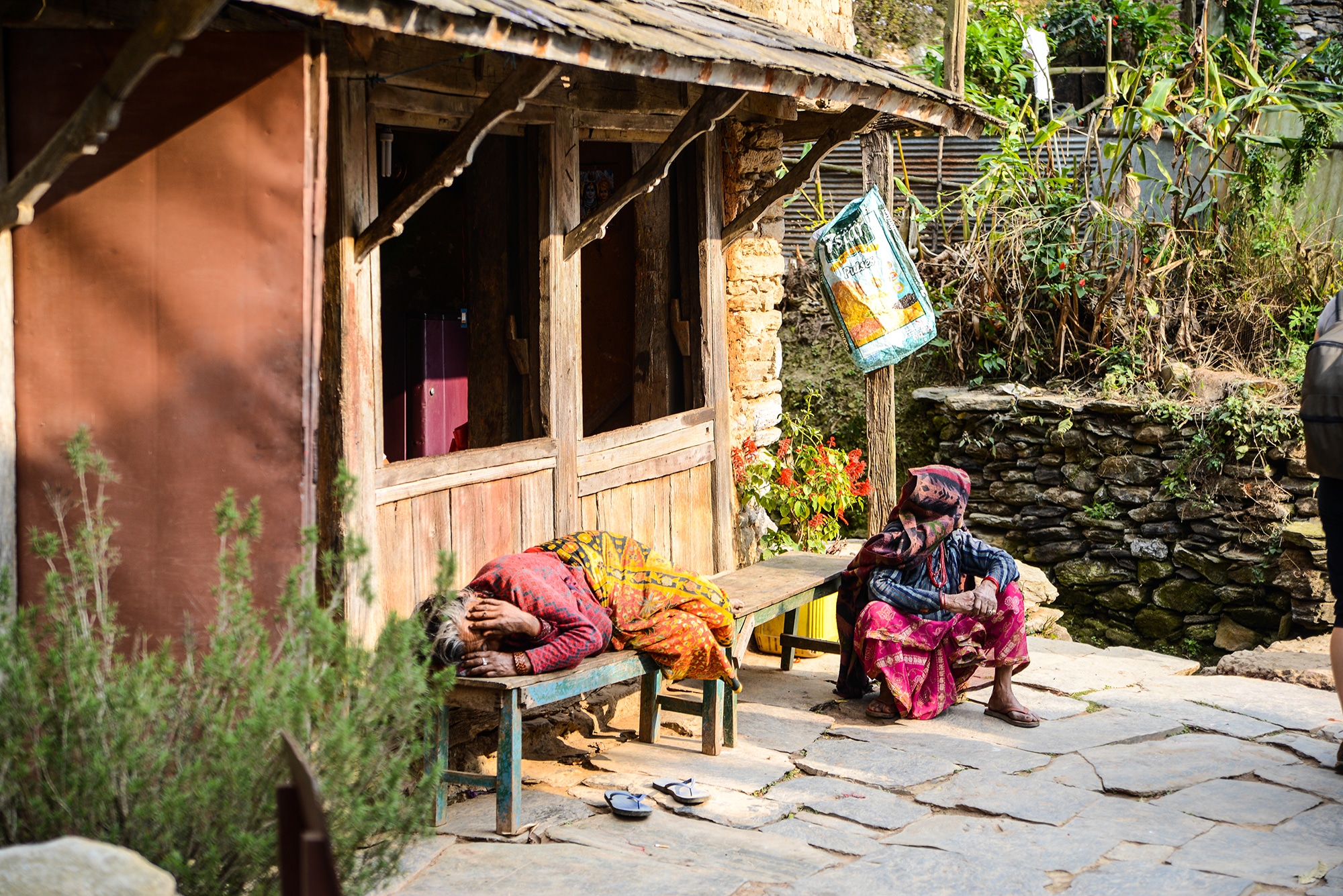 Le village de Bandipur au Népal