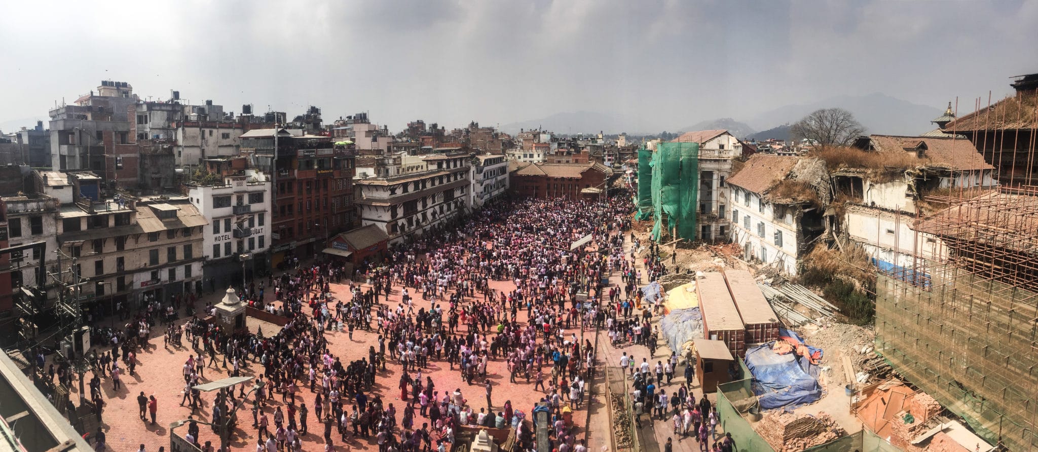 Durbar Square à Katmandou au Népal