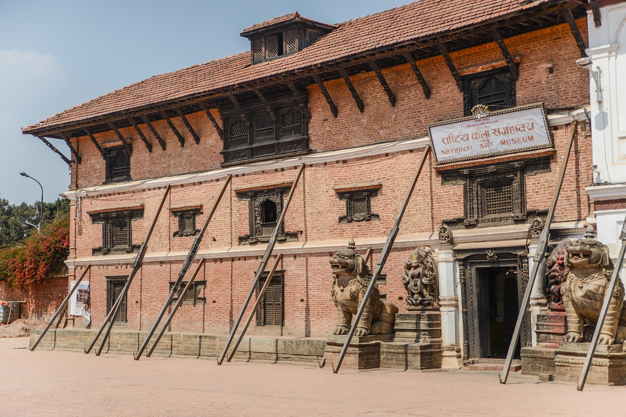 Le musée d'art à Bhaktapur au Népal