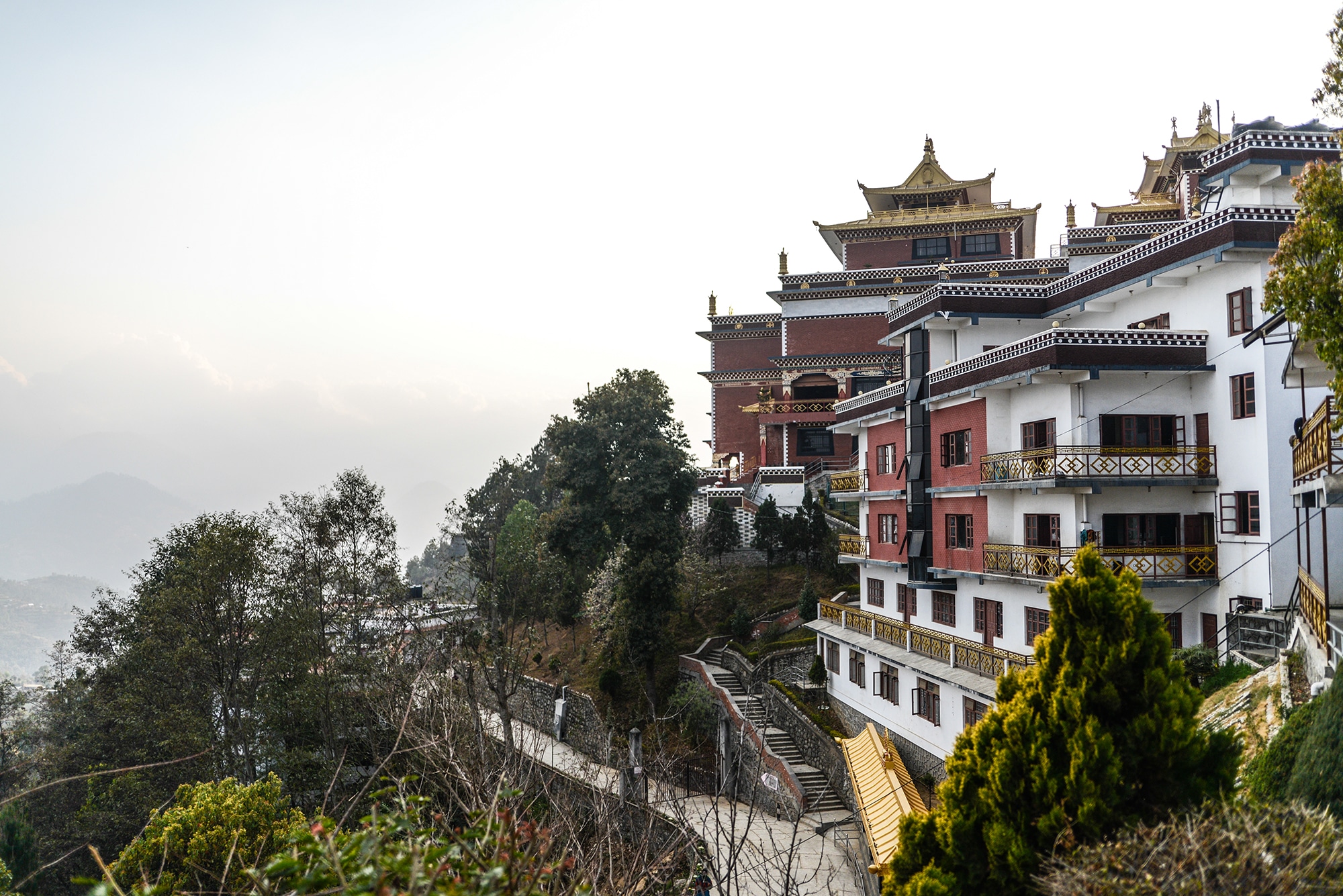 Namo Buddha, monastère tibétain au Népal