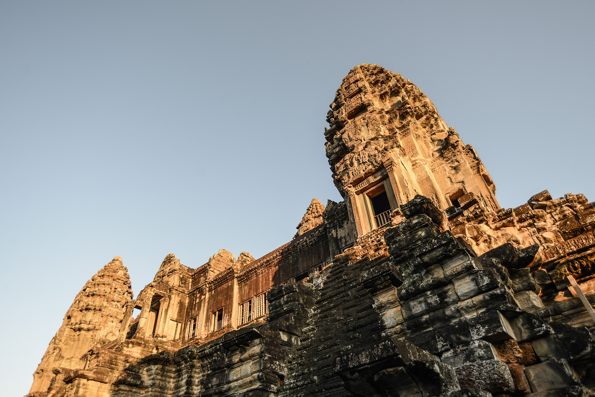 Lever de soleil à Angkor Vat au Cambodge