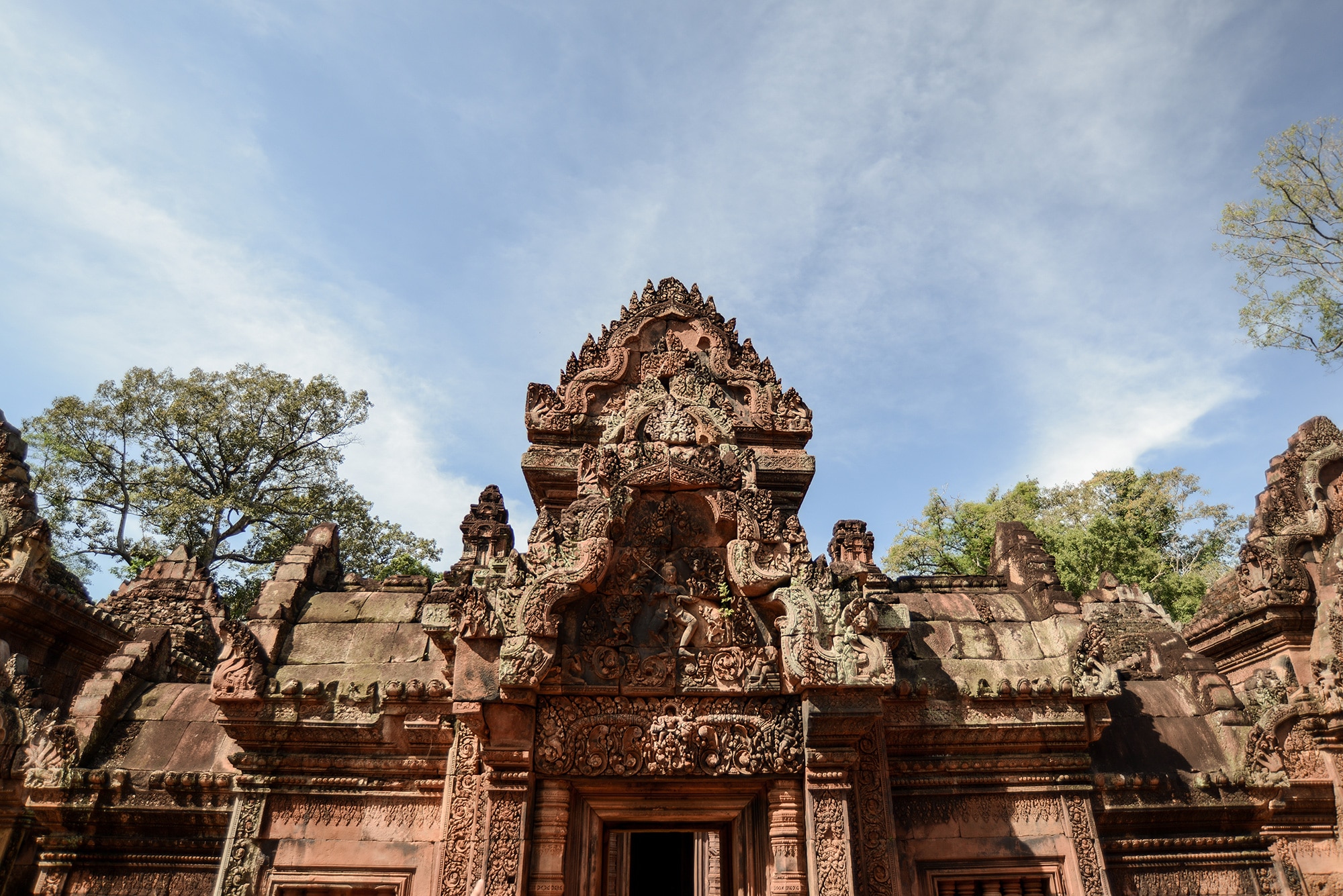 Banteay Srey à Angkor au Cambodge