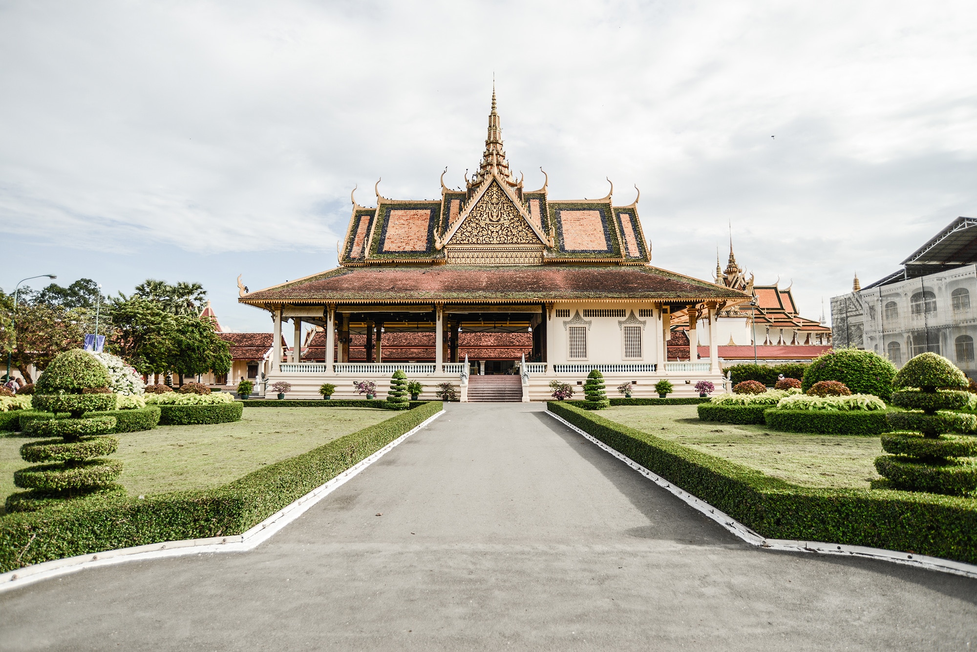 Le Palais Royal à Phnom Penh au Cambodge