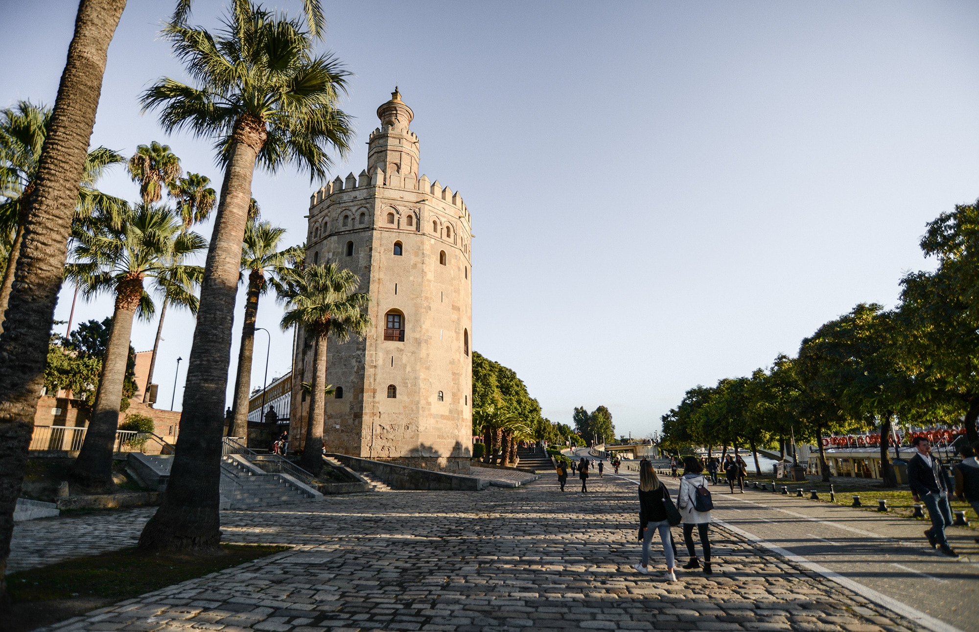 La tour de l'Or à Séville en Espagne