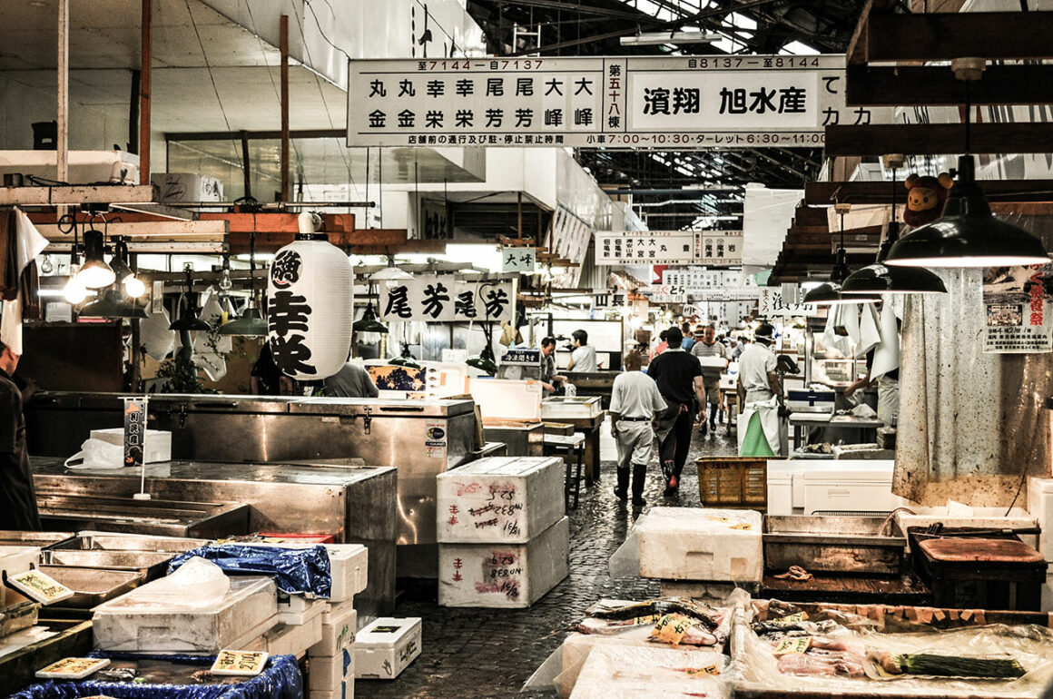 japon itinéraire : tsukiji