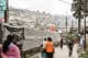 Rue à Darjeeling en Inde