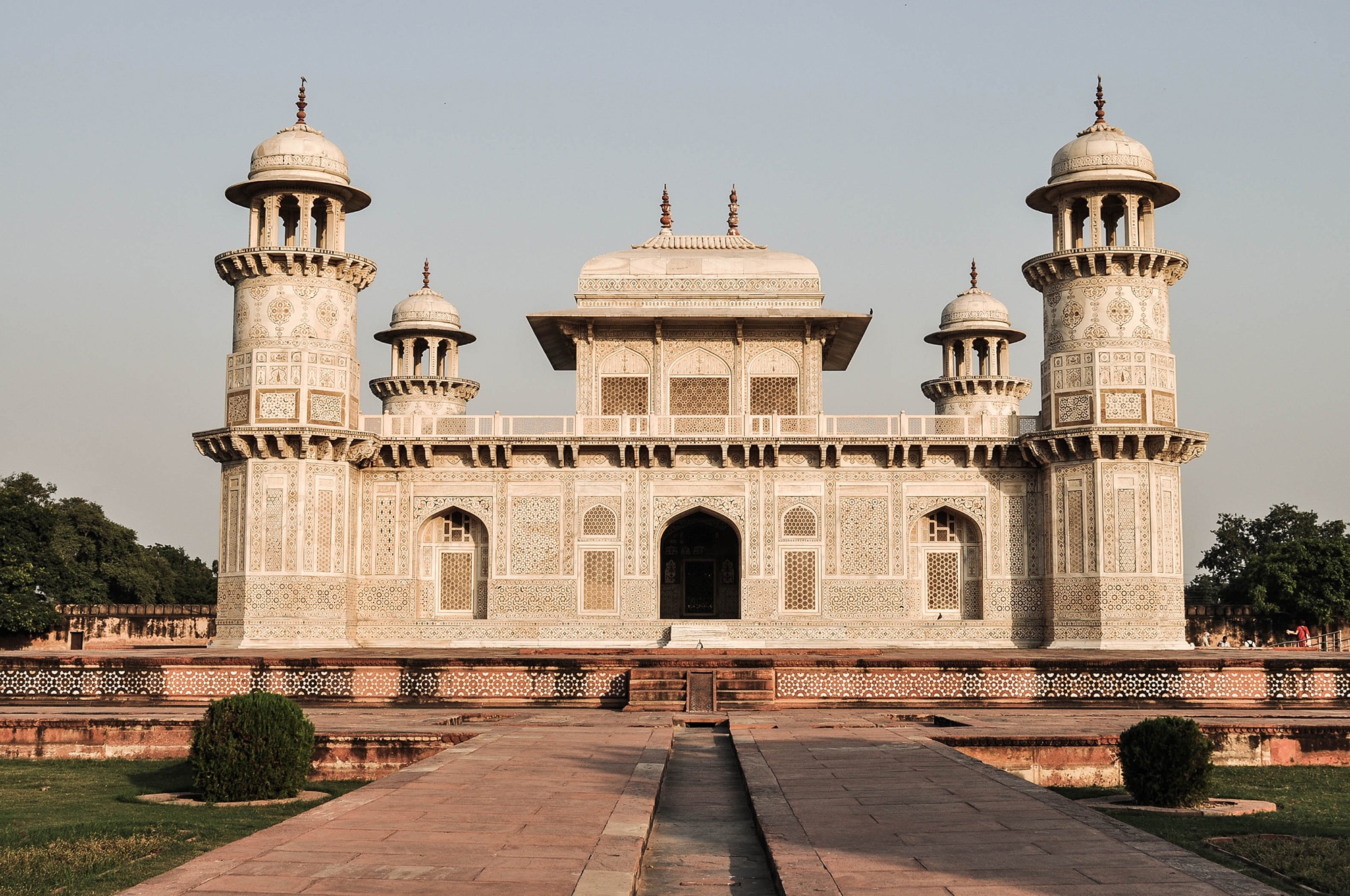 Le Mausolée d'Itimâd-ud-Daulâ à Agra en Inde