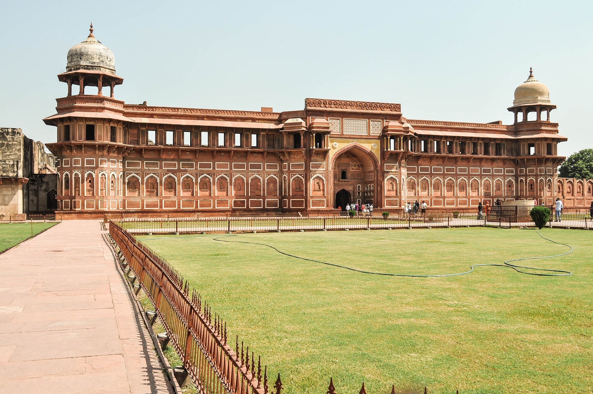 Le fort d'Agra en Inde