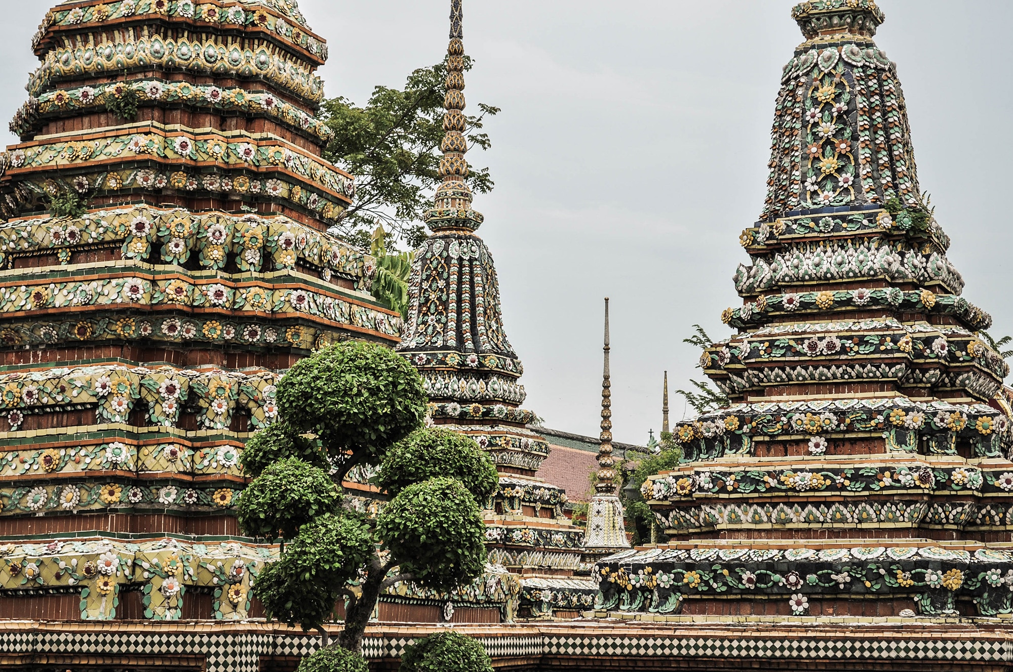 Le Wat Pho à Bangkok en Thaïlande