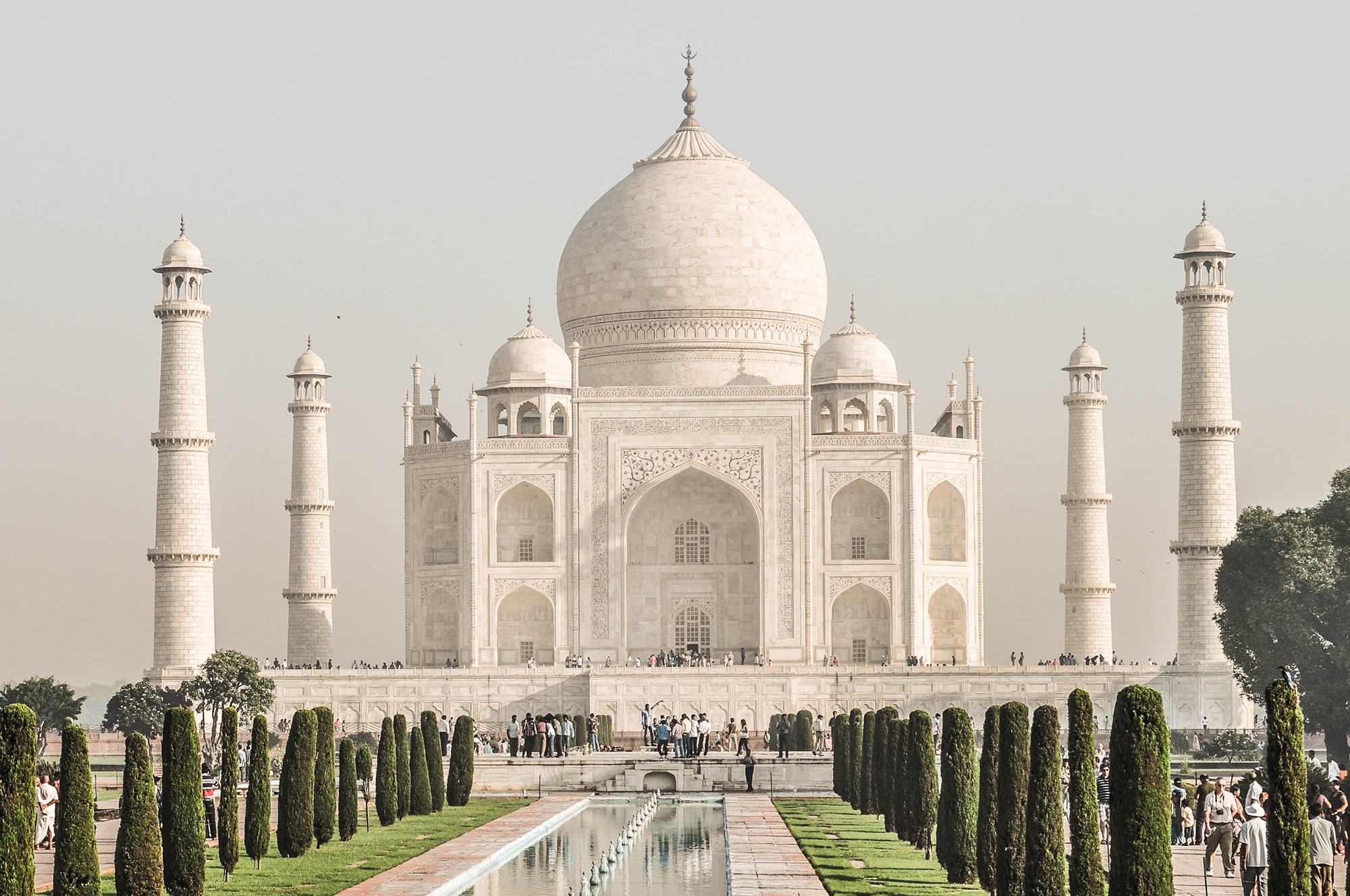 Le Taj Mahal à Agra en Inde