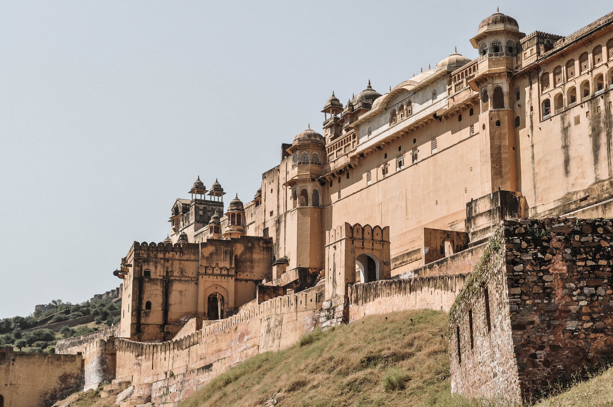 Le fort Amber dans la ville de Jaipur en Inde