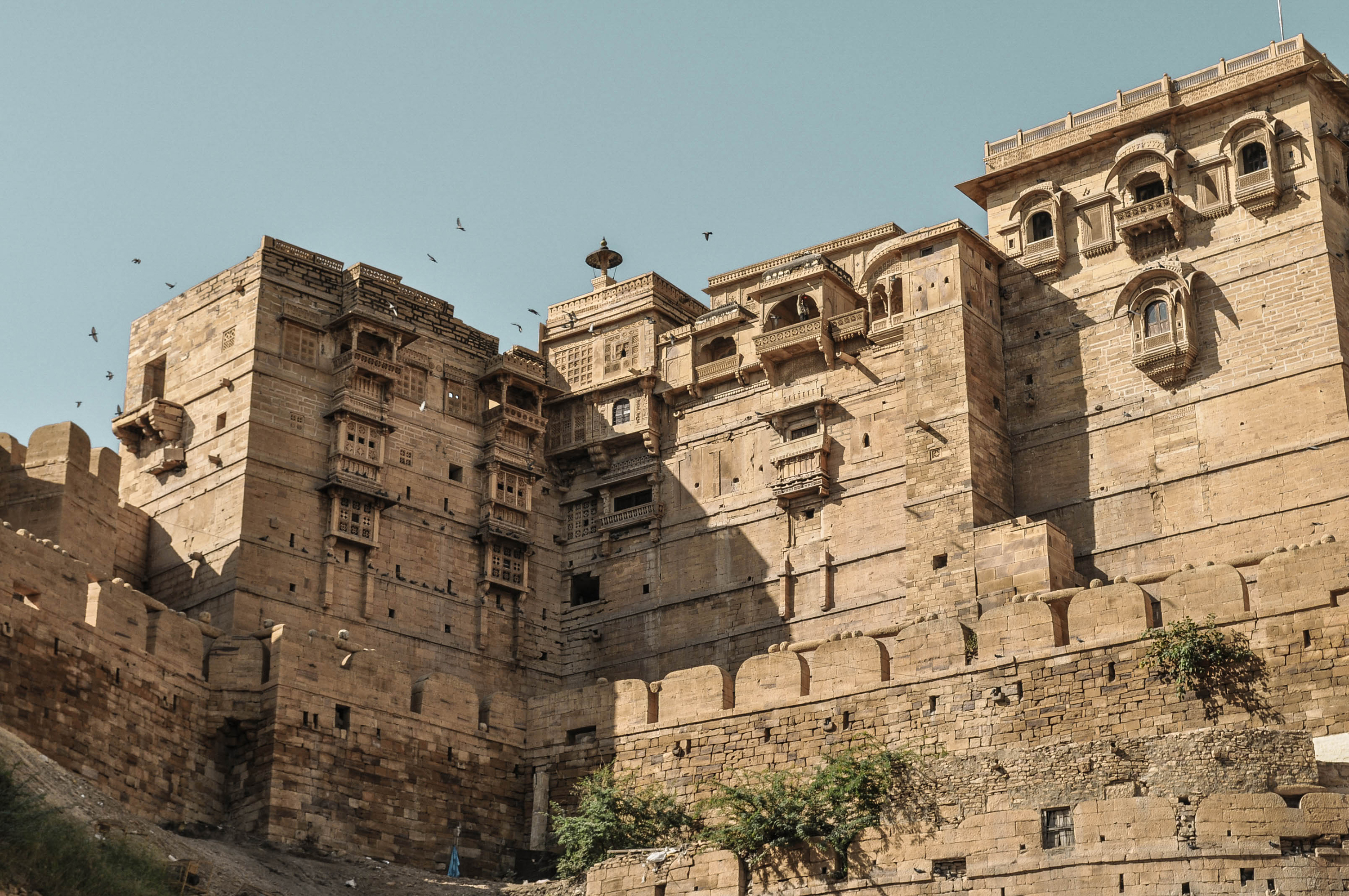 Le fort de Jaisalmer à Jaisalmer en Inde