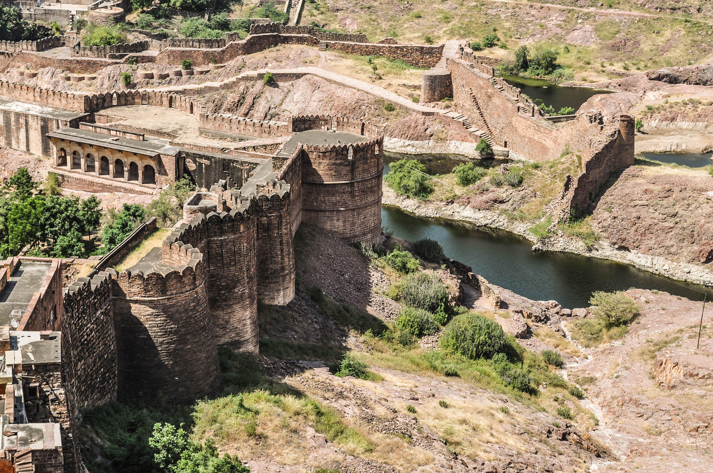 Le fort de Mehrangarh à Jodhpur en Inde