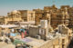 Vue sur les toits d'un palais dans le fort de Jaisalmer en Inde