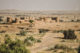 Village abandonné dans le désert du Thar en Inde