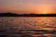 coucher de soleil à udaipur en Inde