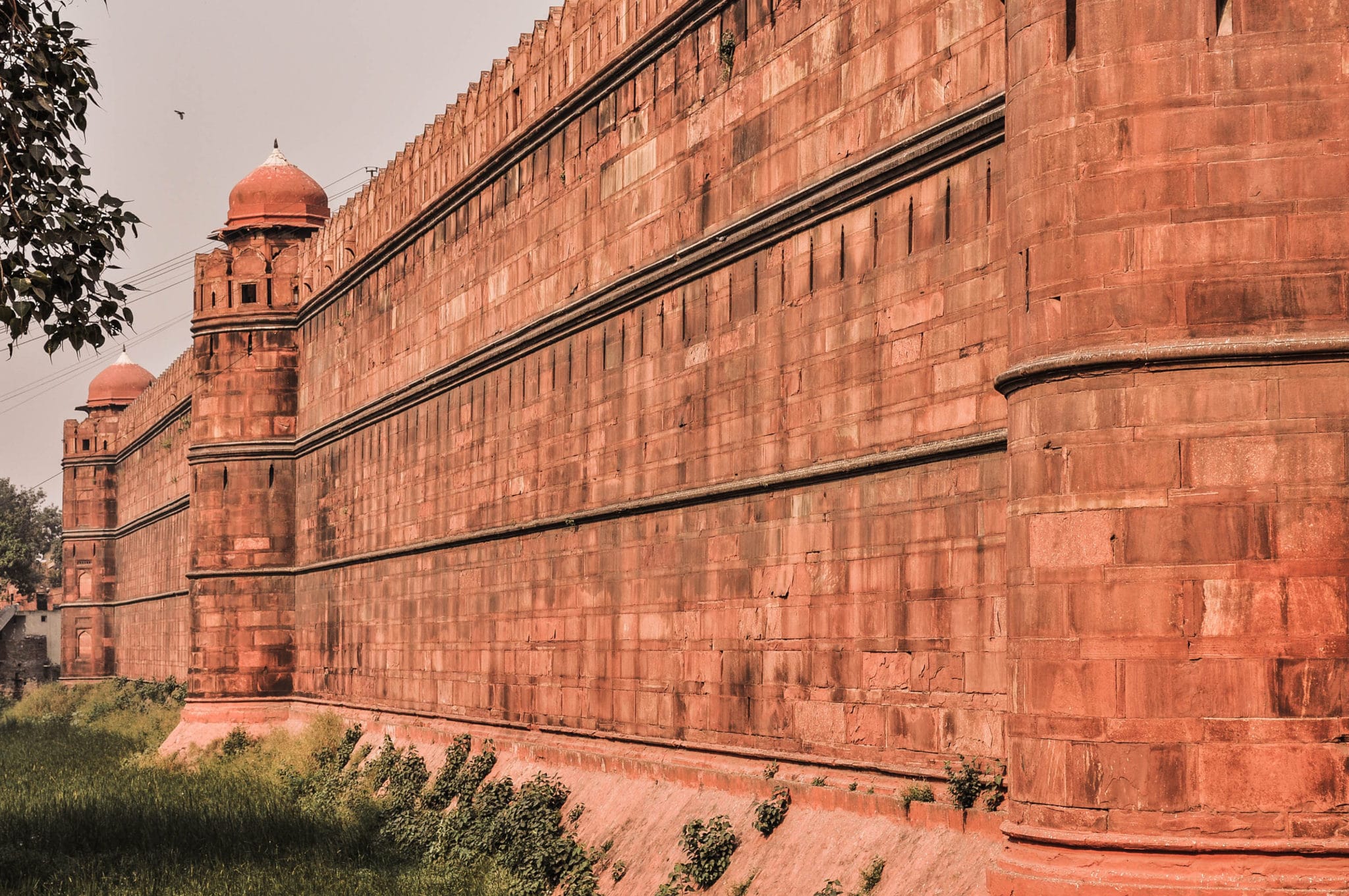 Le Fort rouge à New Delhi en Inde