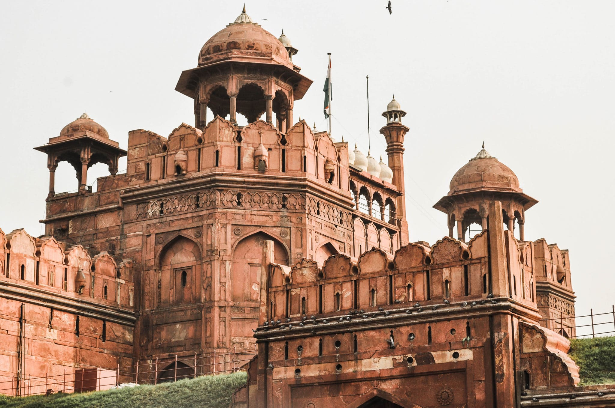 Le Fort rouge à New Delhi en Inde