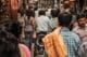 Dans les rues de New Delhi en Inde