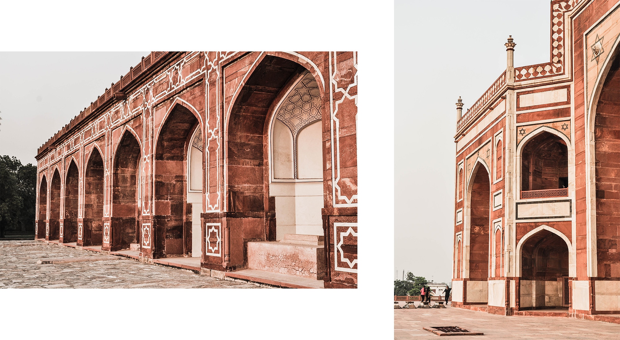La tombe de Humayun à New Delhi en Inde