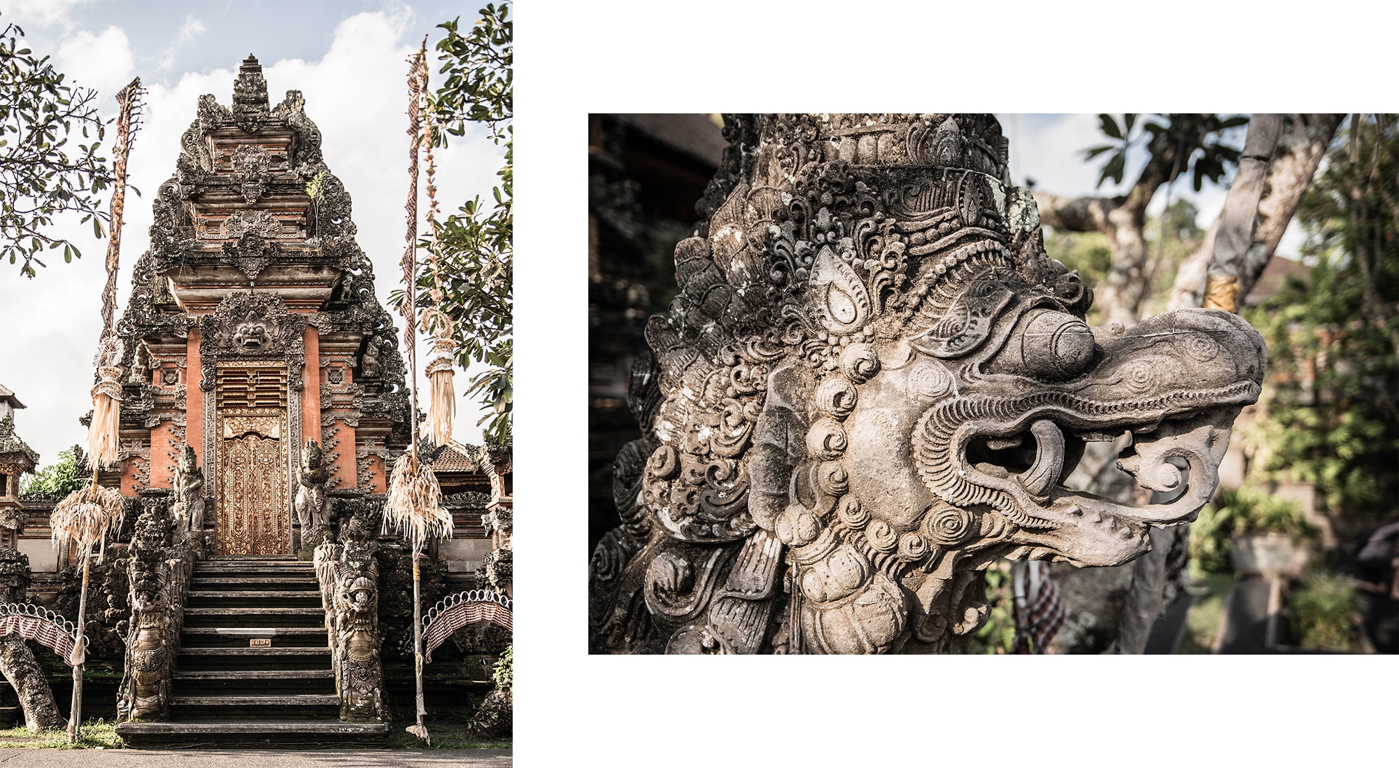 Le temple Saraswati à Ubud, Bali