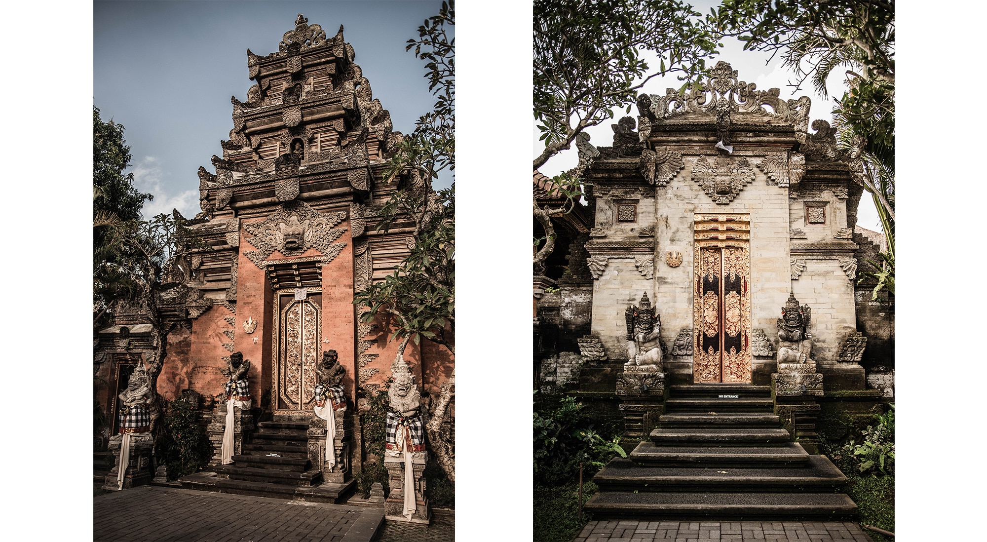 Le palais d'Ubud à Bali