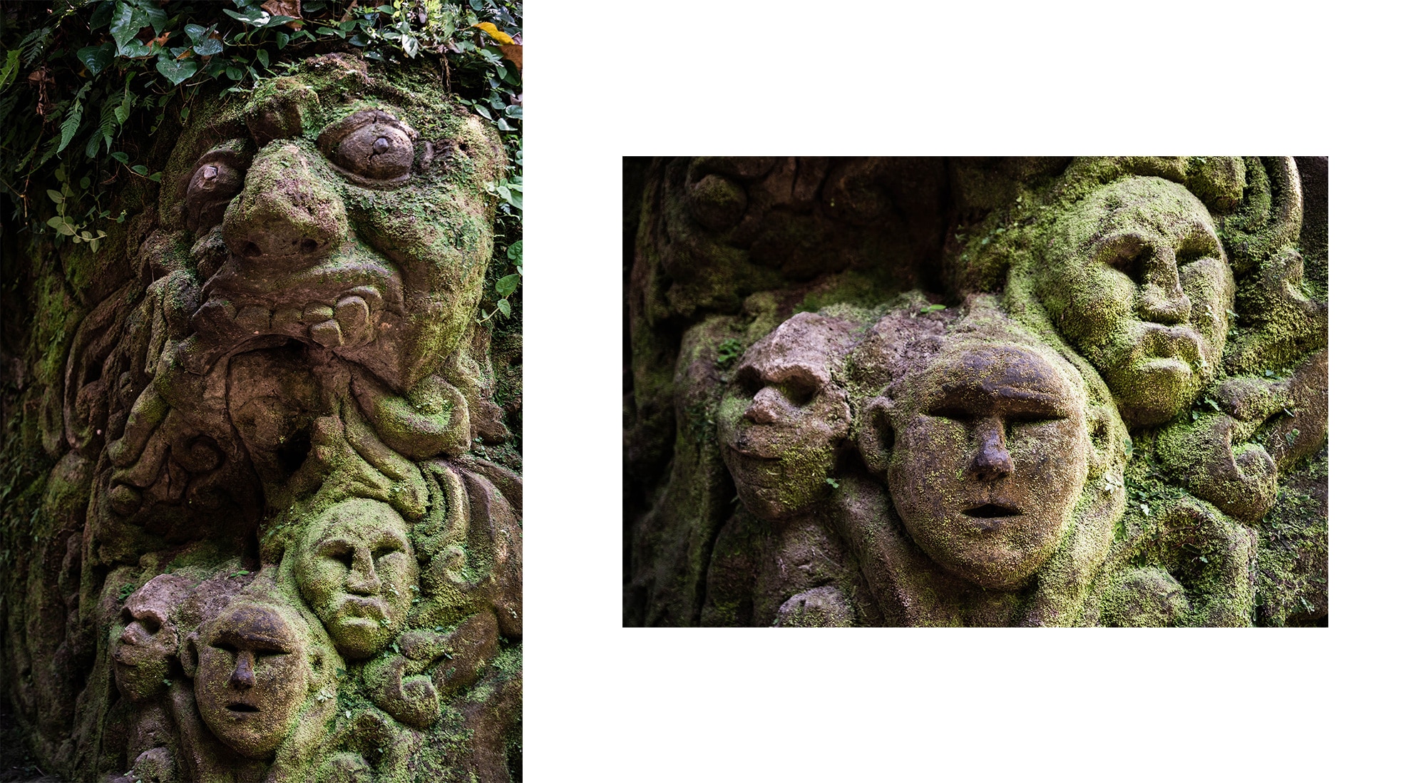 Sculptures à Kanto Lampo Bali