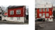 Une maison rouge à Reykjavik.