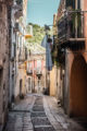 rue à ragusa en sicile