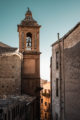 clocher d'église à agrigento