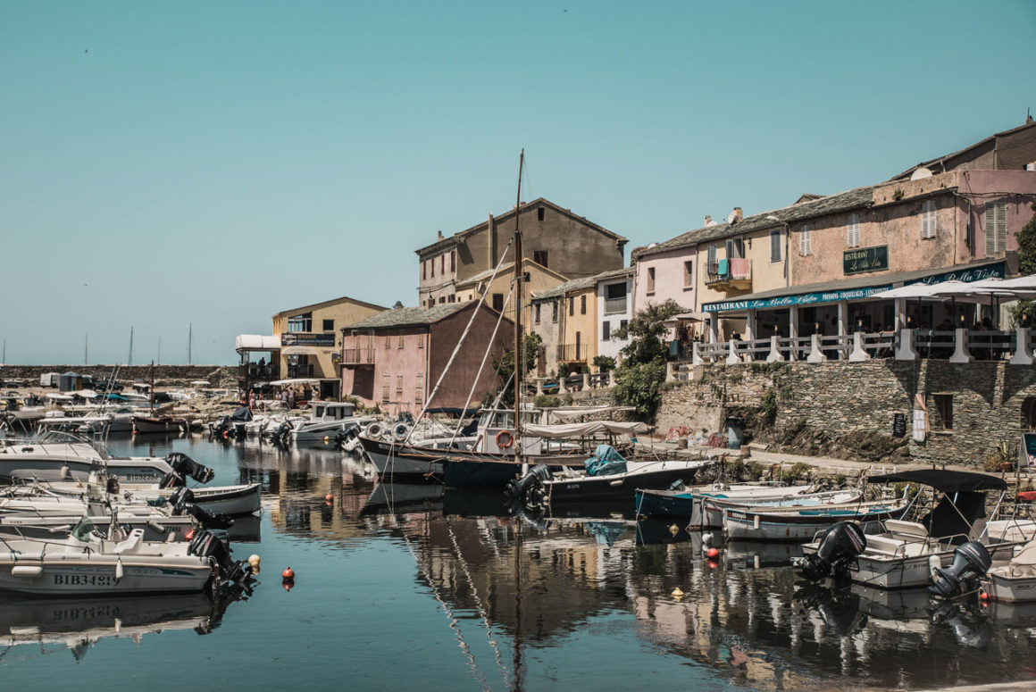 Le port de pêche de Centuri dans le Cap Corse