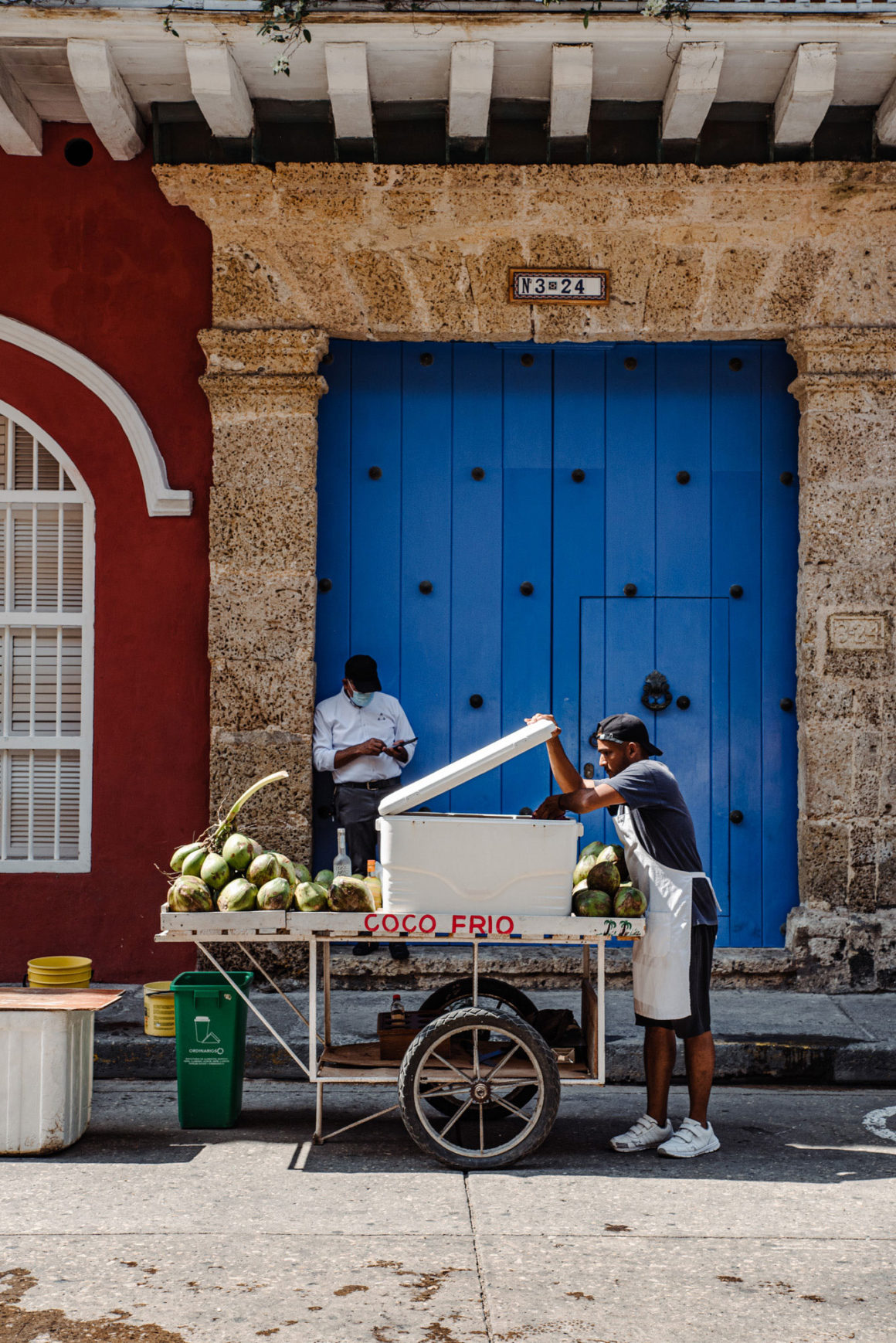 vendeurs de fruits à carthagène