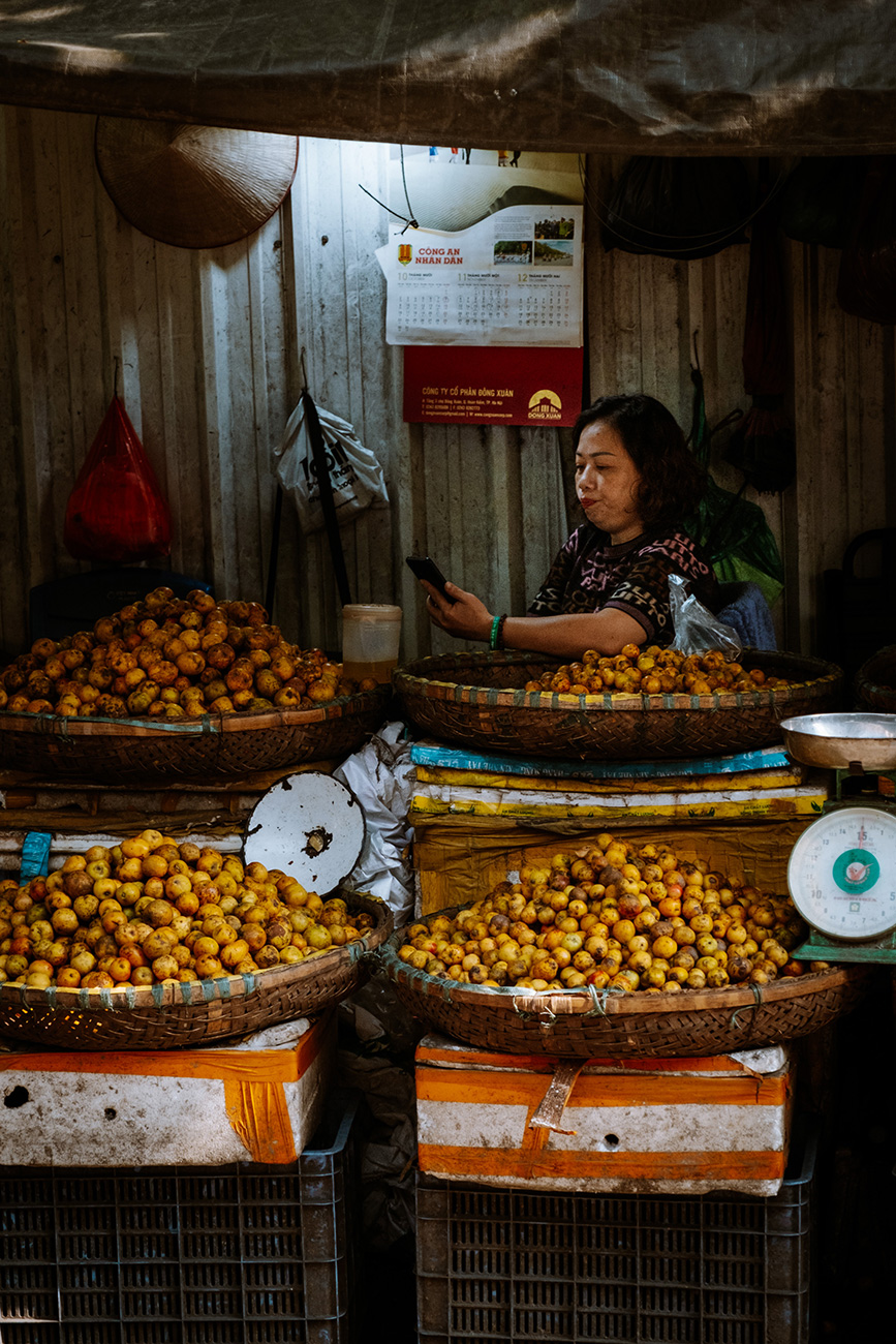 marché hanoi vietnam