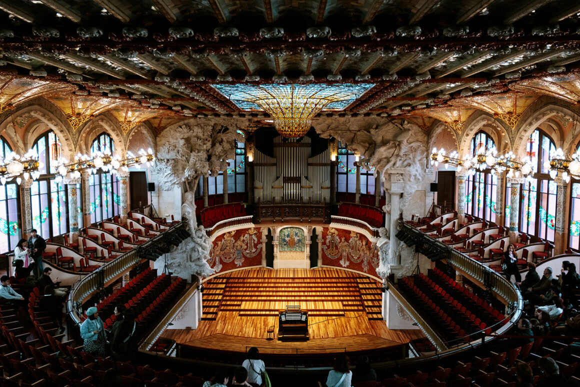 Visiter Barcelone en 3 jours : palais de la musique catalane