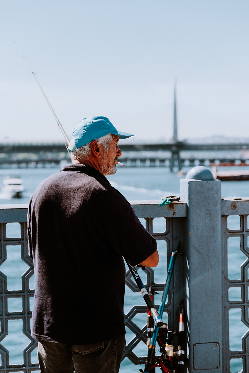 Visiter Istanbul en 3 jours : Pêcheurs