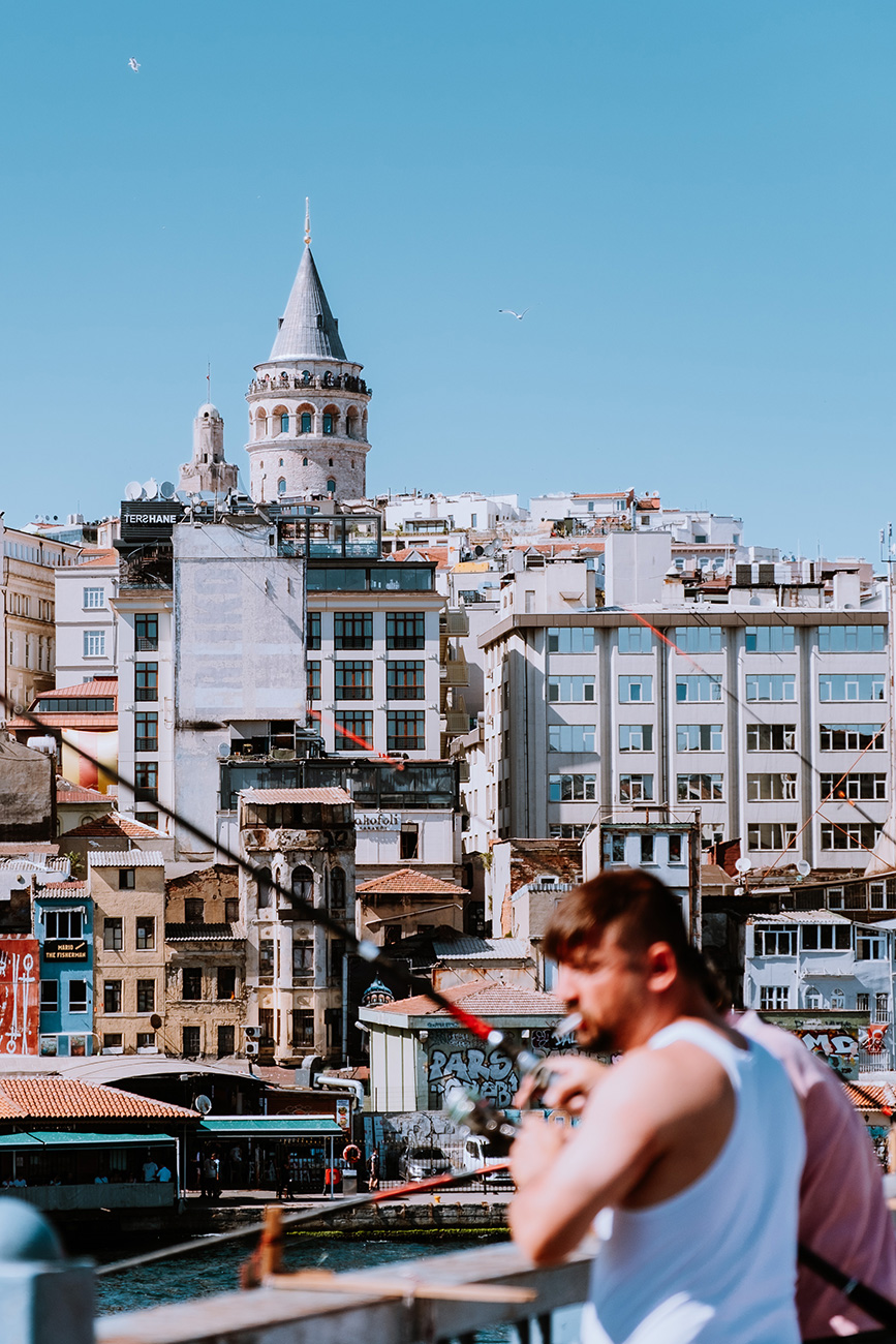 Visiter Istanbul en 3 jours : Pêcheurs