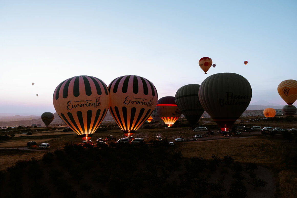 visiter la cappadoce - vol en montgolfière