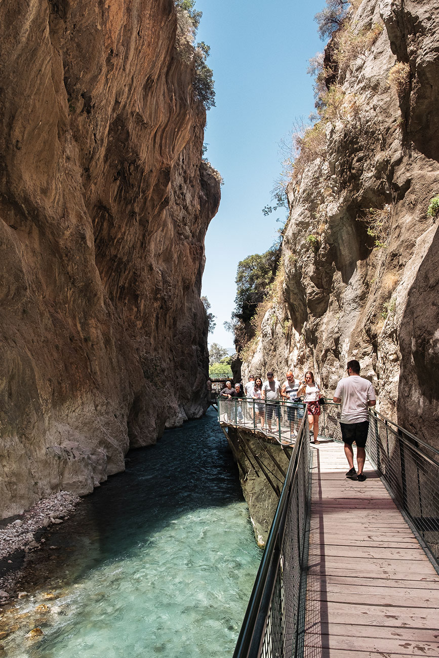 visiter la turquie : saklikent