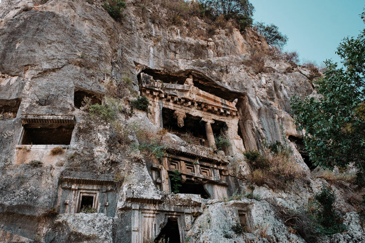 visiter la turquie : tombe d'amynthas
