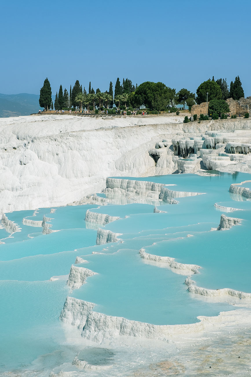 visiter la turquie : pamukkale